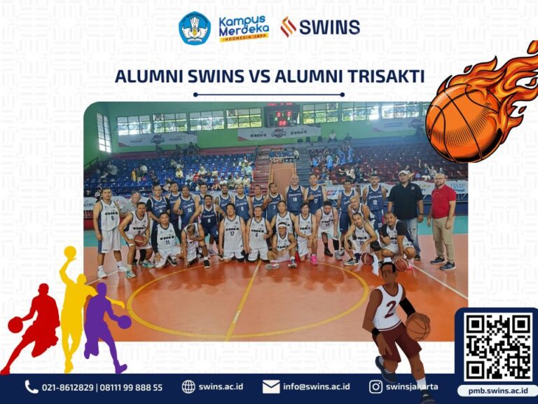 Basket SWINS menang melawan Trisakti